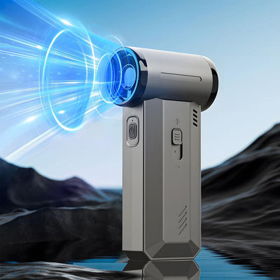 F72 Portable Handheld Air Blower & Vacuum, Rechargeable High-Speed Turbo Fan, 130,000 Rpm Electric Air Duster, Multifunctional Outdoor Vacuum Cleaner for Computer, Keyboards, Car Cleaning