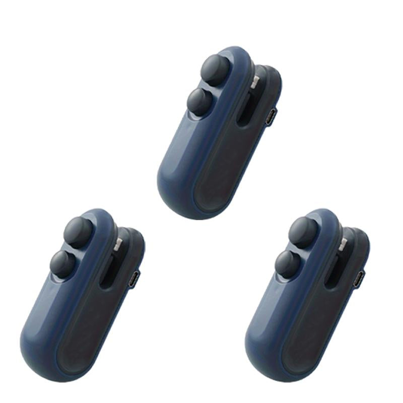 【Faddishdeal】Mini Snack Bag Sealing Machine,2 in 1 Heat USB Rechargeable Snack Bag Selaer,Plastic Electric Bag Sealers, Keep Food Fresh. Portable Sealer Picnics