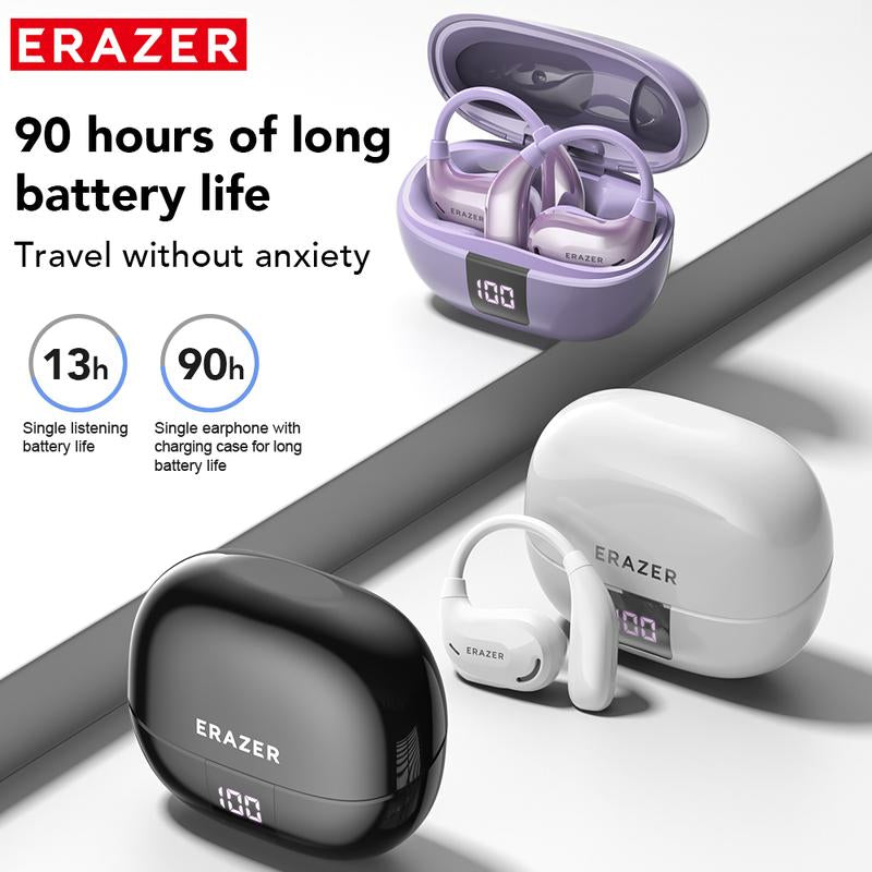 ERAZER Xt66Pro OWS Wireless Bluetooth Earphones HIFI Sound Quality Light-Weight Headphones Built-In Microphone
