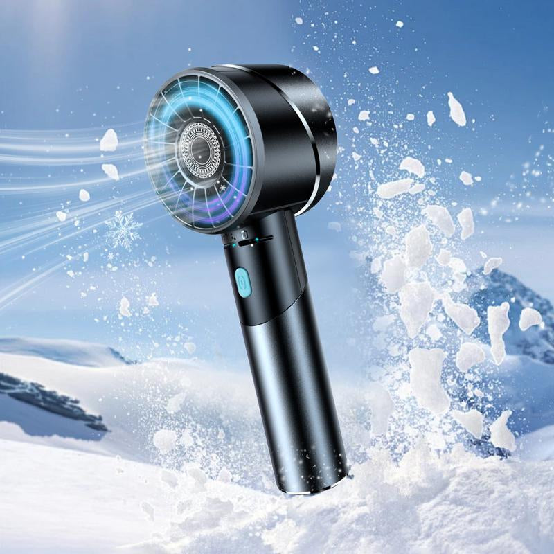 Portable 2600 Mah Handheld , Four Levels of Wind Speed Adjustment up to 7000 Rpm, Mist , USB Charging, Perfect for Travel, Outdoor and Summer Personal Cooling Fan