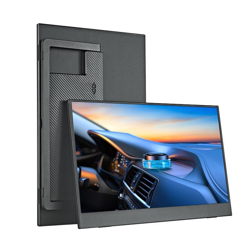 ANMITE 15.6 Inch Portable Monitor, 1 Count 1080P HDR 16:9 Low Blue Light Monitor, Multifunctional Monitor for Xbox/Ps5/5/Switch/Phone/Computer/Laptop