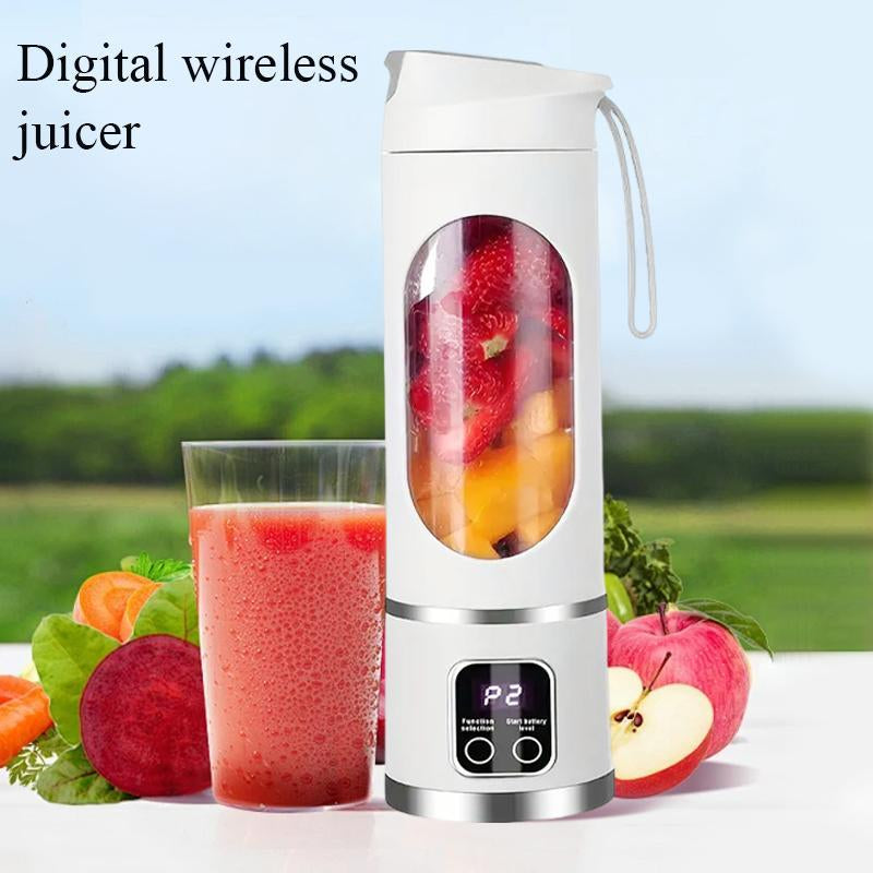Portable Juicer Blender – Tiktok Top Seller Mini Wireless Design, Father’S Day Mens Gift & Today’S Deals, for Diets/Smoothies/Ice Shakes, Easy-Clean Kitchen Gadget for Home/Travel