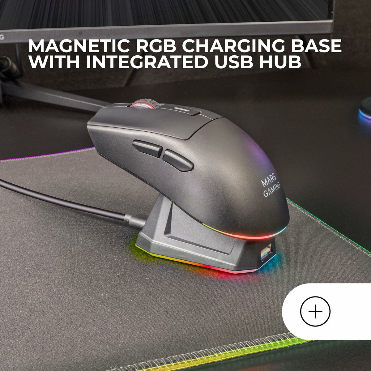 Gaming Mouse Mars Gaming MMT3 Black-3