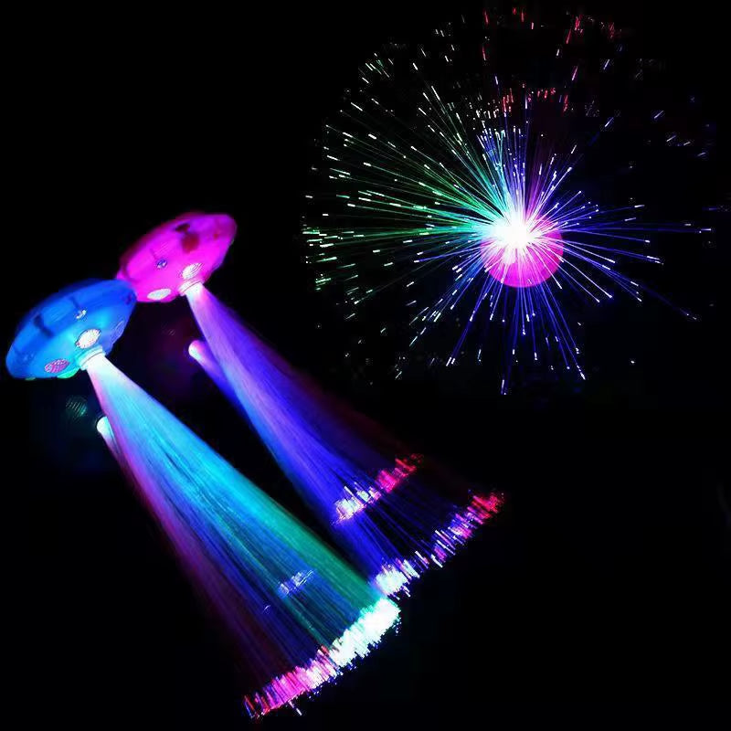 Colored LED Fiber Optic Light Night Lamp Holiday Christmas Wedding Decoration Stars Shine in the Dark Kids Toys Nighting Lamps
