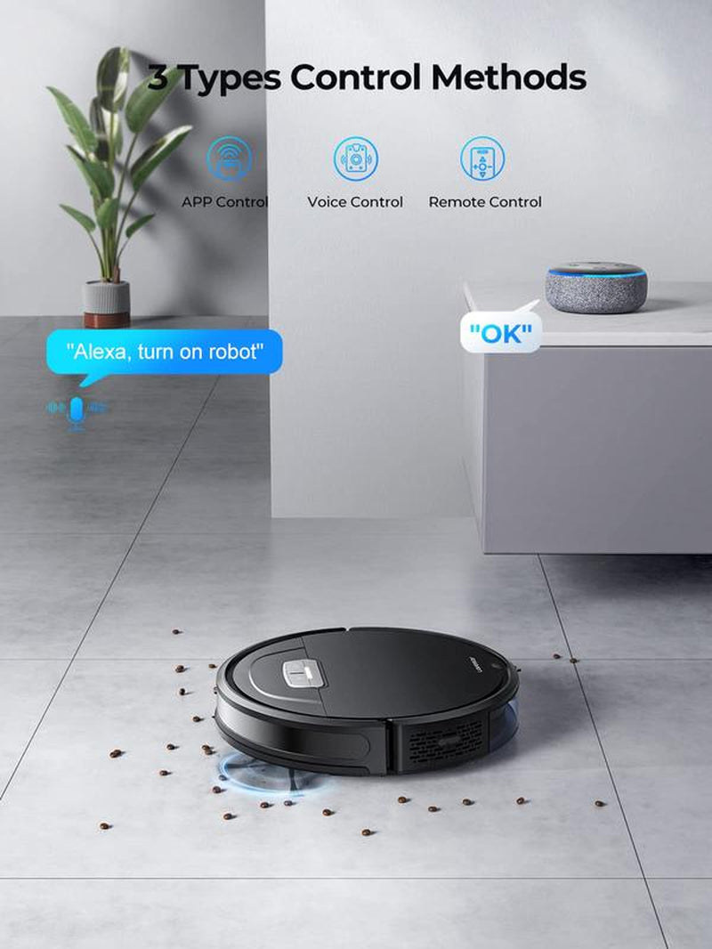Laresar 3-In-1 Self-Charging Robot Vacuum Cleaner & Mop,4500Pa Strong Suction Carpet Auto-Boost Robotic Vacuum Cleaner, Self-Charging, Remote Control, Anti-Collision and Boundary Strips Smart Robot Vacuum Durable Powerful,Dealsforyoudays,Dealsforyoudays
