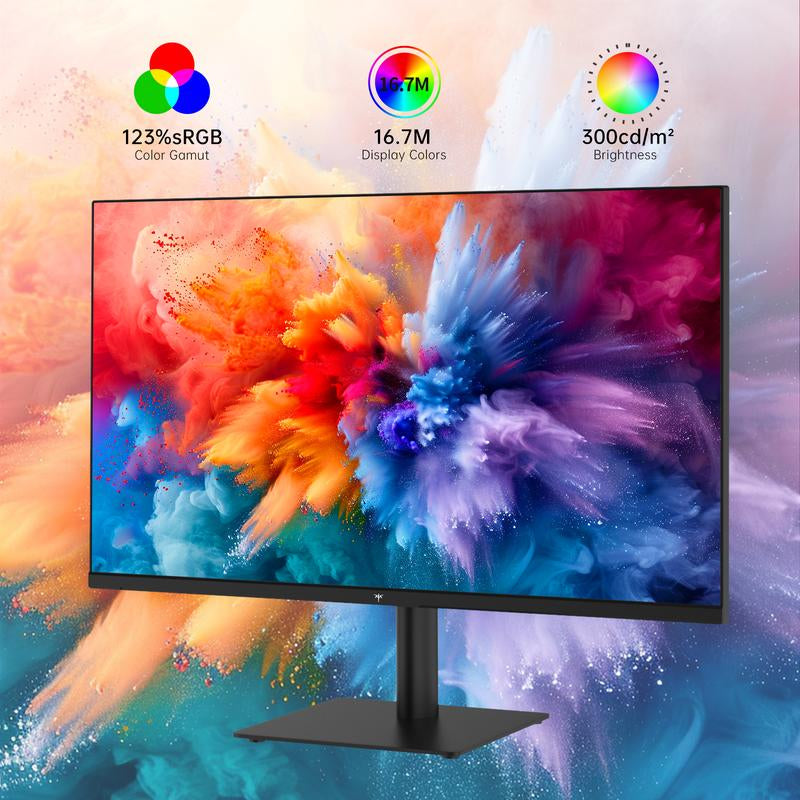 KTC 27-Inch 2K QHD 100Hz Computer Monitor, 2560*1440 IPS Panel PC Gaming Monitor, Anti-Blue Light Screen, 100% High Color Gamut, 123% Srgb, Support Free Sync and G Sync, PC Monitor for Casual Gaming and Working
