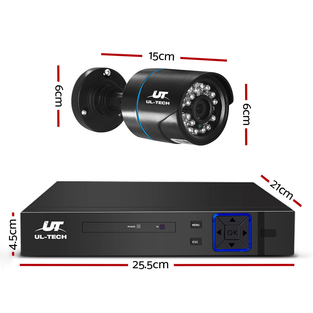 NNEDSZ 1080P 8 Channel HDMI CCTV Security Camera