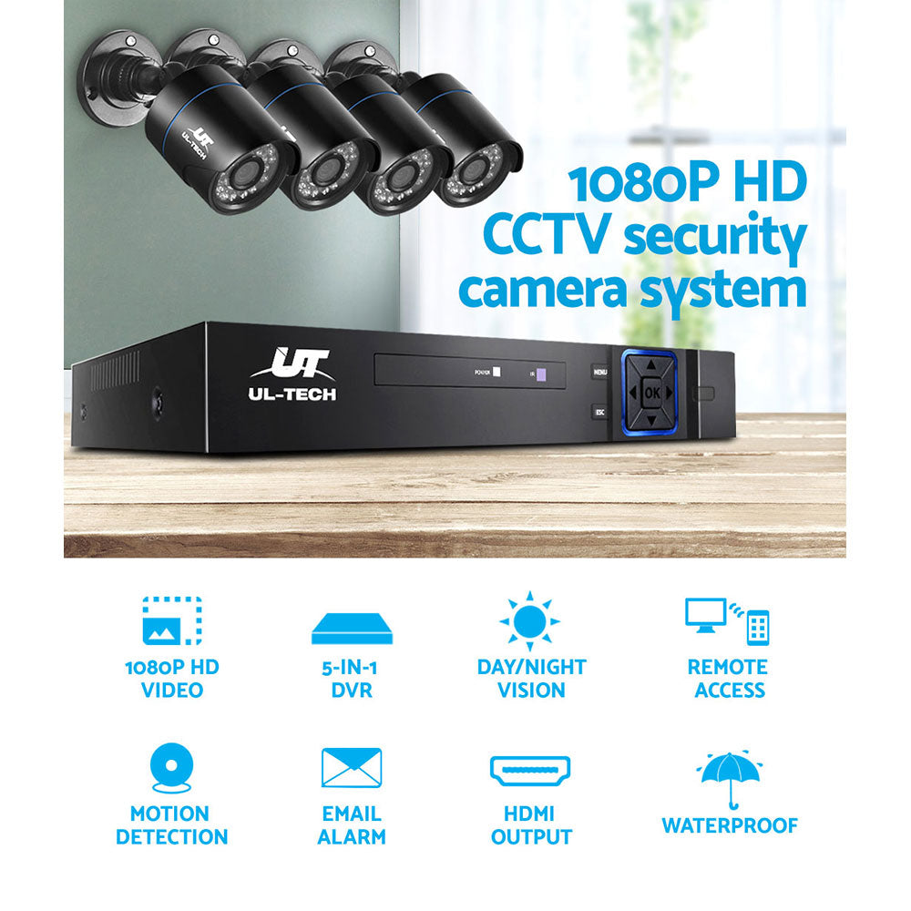 NNEDSZ 1080P 8 Channel HDMI CCTV Security Camera