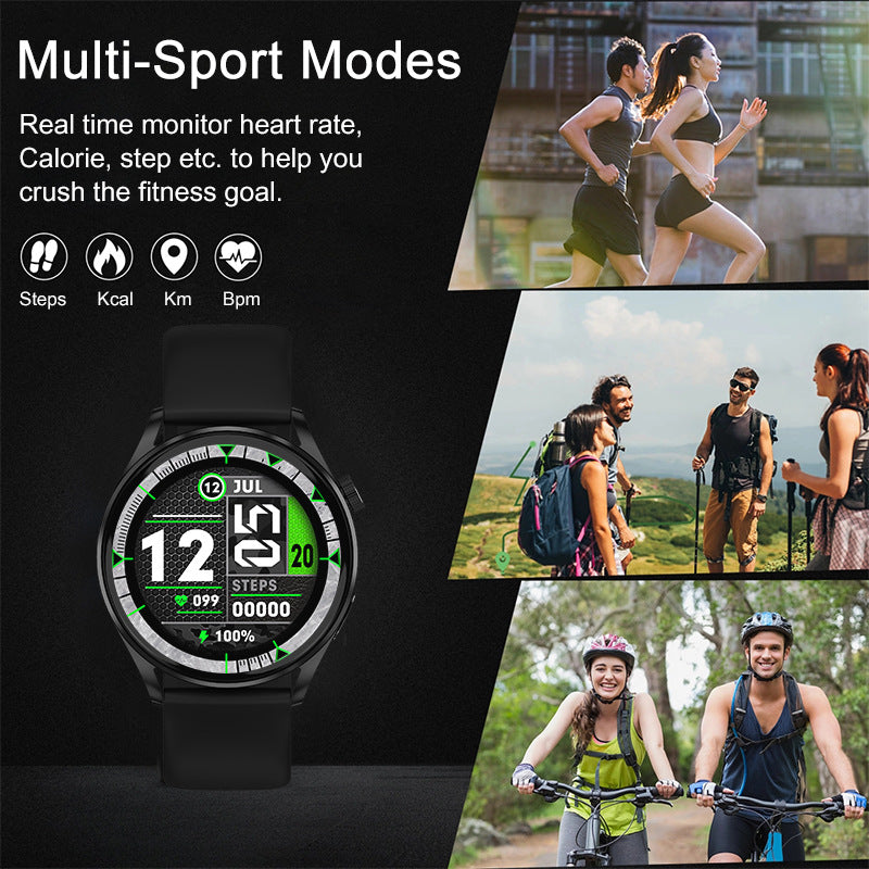 Smart Watch Fitness Tracker with Heart Rate Blood Oxygen Blood Pressure Sleep Monitor 100 Sports Modes Step Calorie Counter Activity Health Trackers IP68 Waterproof-3