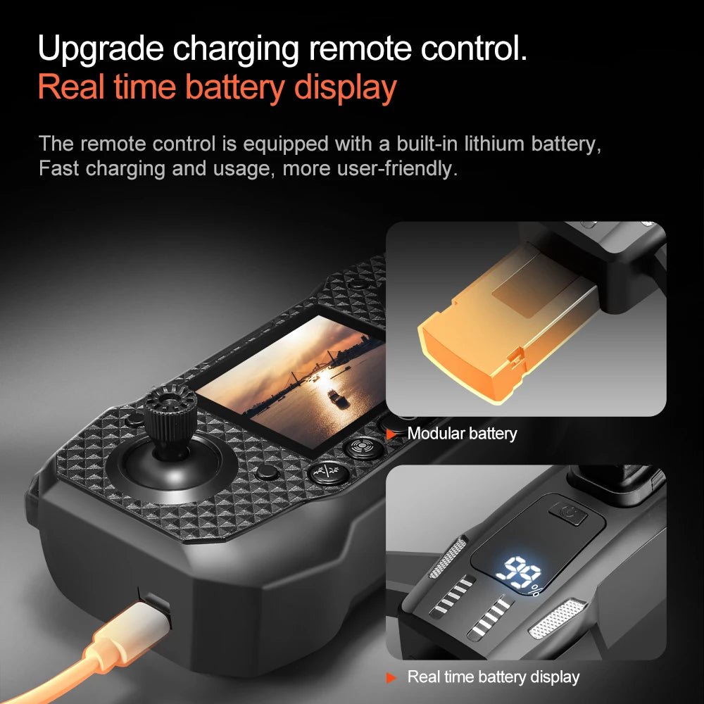 Xiaomi MIJIA M6 Drone Professional 8K Camera Dron 5G WIFI FPV UAV With screen remote control RC Dron avoidance Aerial Quadcopter