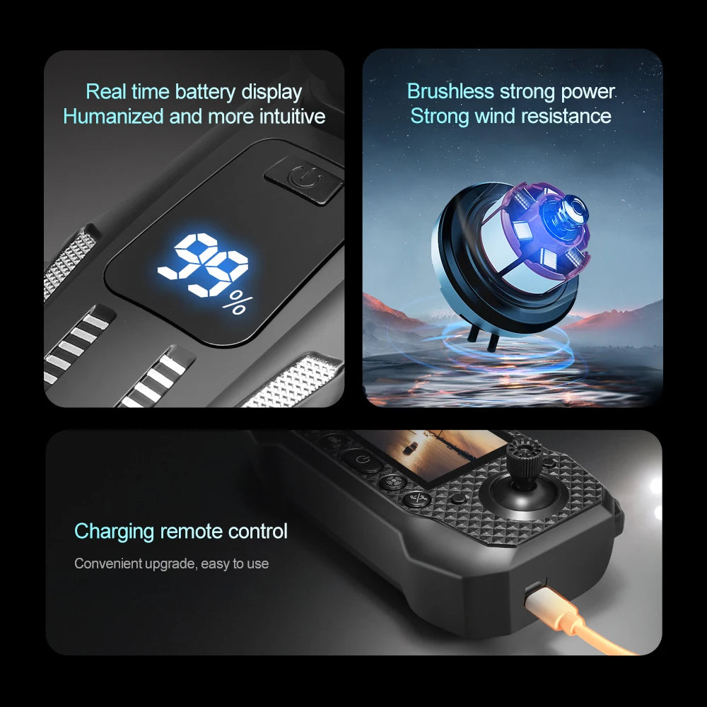 Xiaomi MIJIA M6 Drone Professional 8K Camera Dron 5G WIFI FPV UAV With screen remote control RC Dron avoidance Aerial Quadcopter