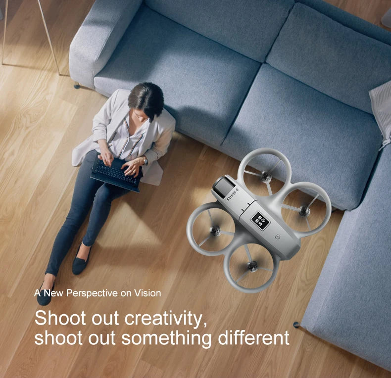 Xiaomi D16 Mini Drone with 180° Electric Adjustable 8K HD Camera WiFi Light Flow Drone Pocket Obstacle Avoidance Rc Quadcopter