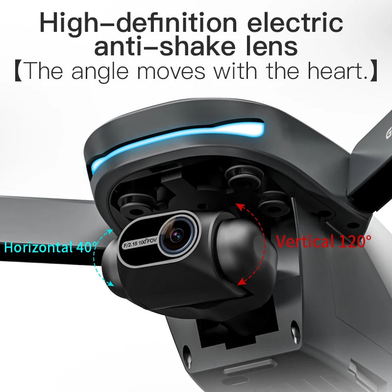 L200 PRO MAX GPS Drone with 2-axis Gimbal Professional Anti-shake 4K HD Camera FPV Drone 360° Obstacle Avoidance Quadcopter Toys