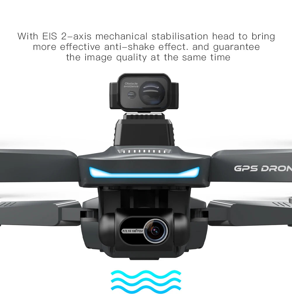 L200 PRO MAX GPS Drone with 2-axis Gimbal Professional Anti-shake 4K HD Camera FPV Drone 360° Obstacle Avoidance Quadcopter Toys