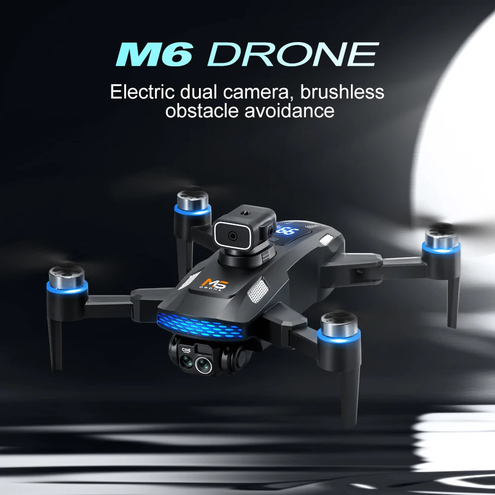 Xiaomi MIJIA M6 Drone Professional 8K Camera Dron 5G WIFI FPV UAV With screen remote control RC Dron avoidance Aerial Quadcopter