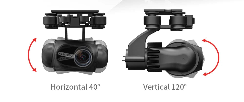 L200 PRO MAX GPS Drone with 2-axis Gimbal Professional Anti-shake 4K HD Camera FPV Drone 360° Obstacle Avoidance Quadcopter Toys