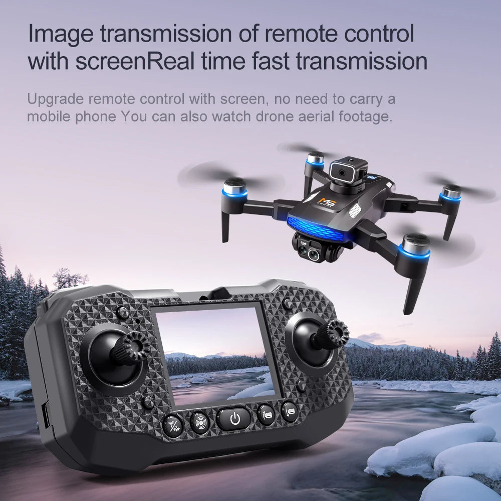 Xiaomi MIJIA M6 Drone Professional 8K Camera Dron 5G WIFI FPV UAV With screen remote control RC Dron avoidance Aerial Quadcopter