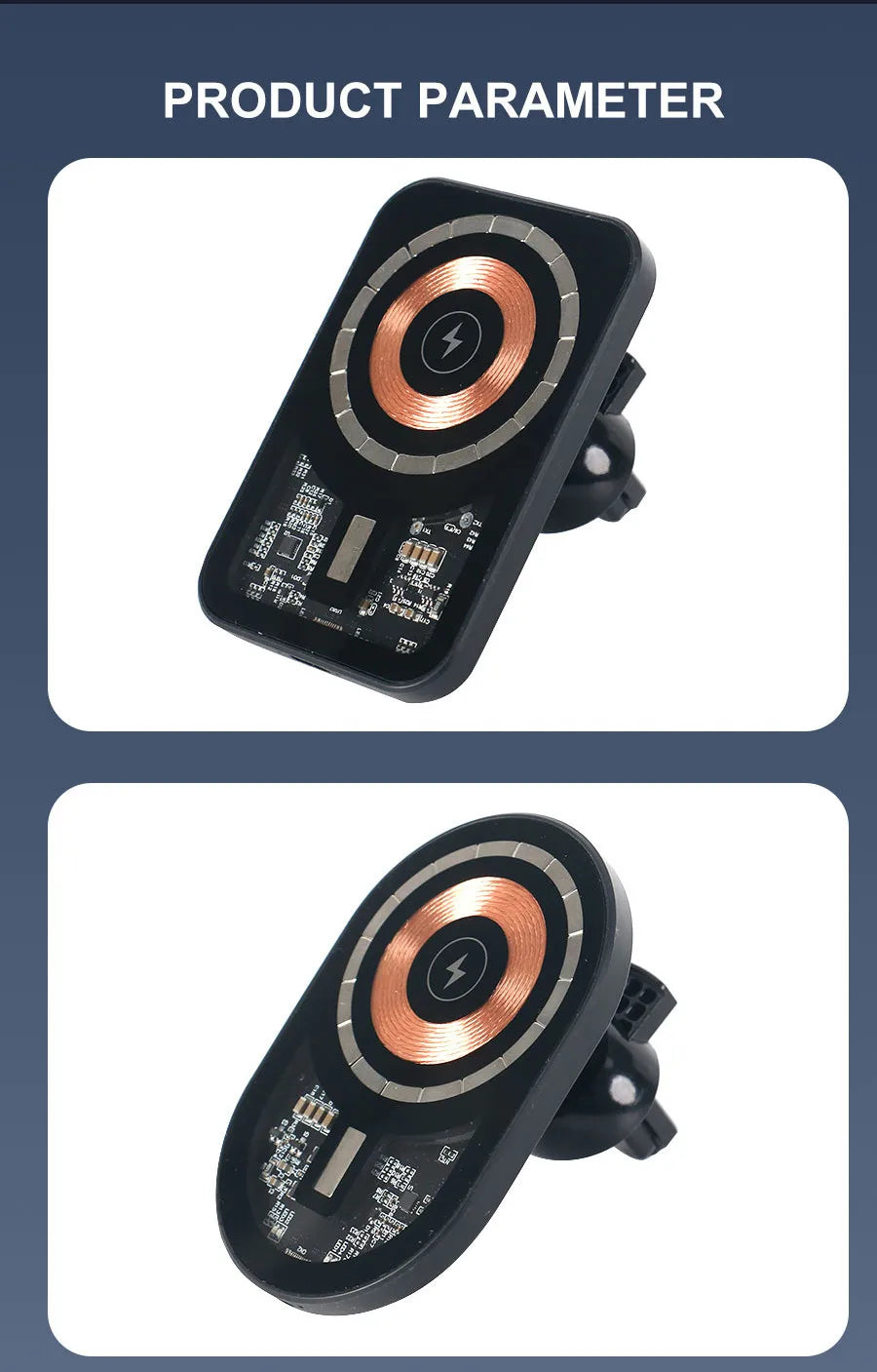 30W Magnetic Wireless Charger Car Air Vent Mount Phone Holder Stand Fast Charging Station For iPhone 12 13 14 Pro Max macsafe