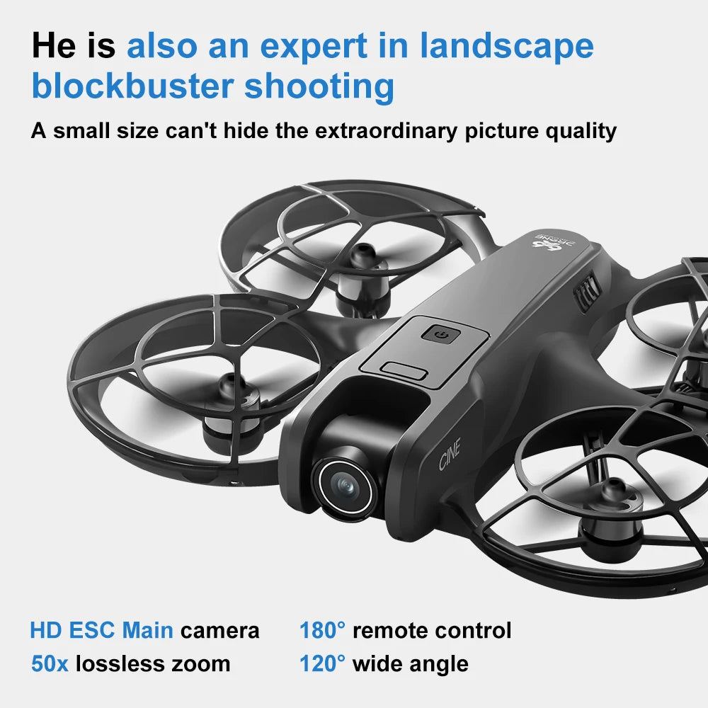 Xiaomi V666 Mini Drone 4K Professional Aerial 8k Dual Camera Intelligent obstacle avoidance  Brushless Quadcopter Kid RC Toy