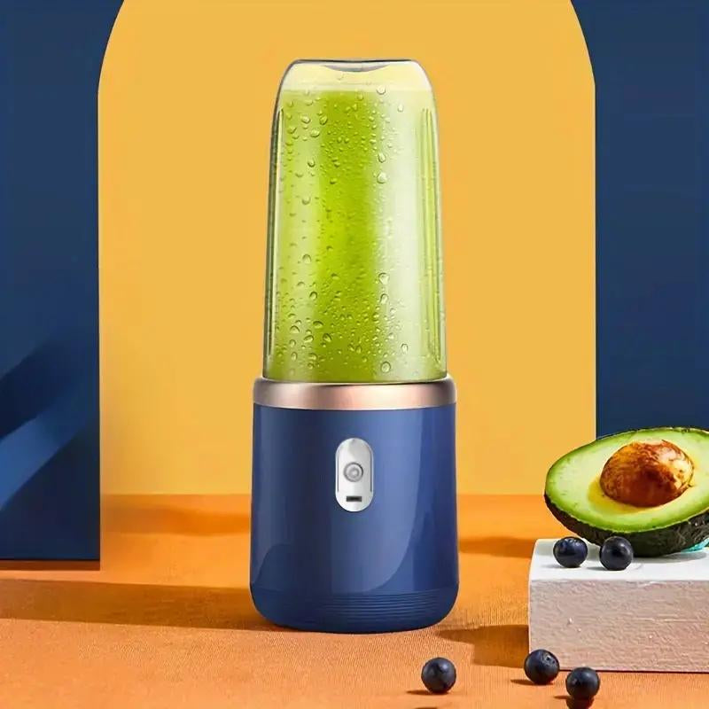 Mini Portable Juicer Cup-Citrus Juicers with Fruit Squeezer,Food Mixer, Ice Crusher, and Charging Function-Multi-Functional,Easy to Clean, Bpa Free, Space-Saving Design,Life Hacker, Lightweight