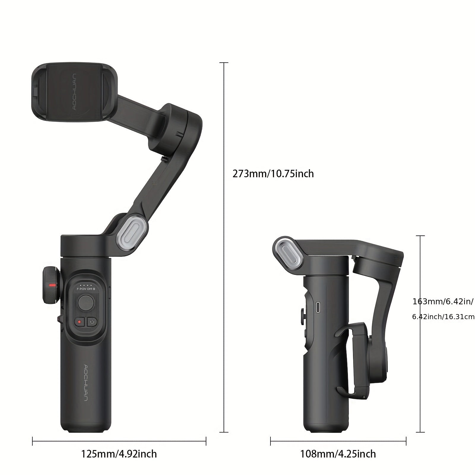 NNETM Handheld Gimbal Stabilizer for Smartphones (3-Axis)
