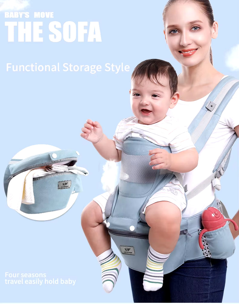 Child Carrier Wrap Multifunctional Baby Carrier Ring Sling for Baby Toddler Carrier Accessories Easy Carrying Artifact