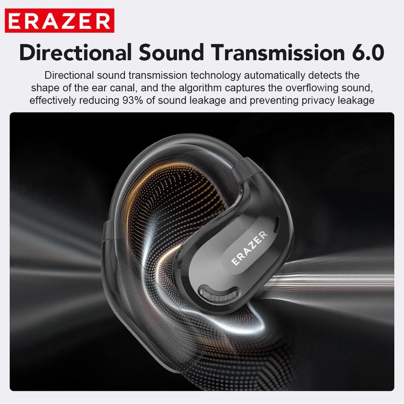 ERAZER Xt66Pro OWS Wireless Bluetooth Earphones HIFI Sound Quality Light-Weight Headphones Built-In Microphone