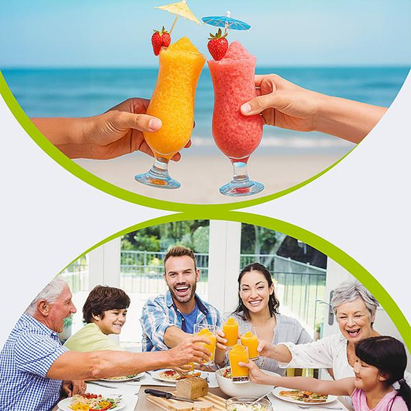 Inoviva Slushie Machine 68Oz | Halloween Gift for Family & Home Parties | 5-In-1 Frozen Drink Maker (Slushie/Milkshake/Frappé/Cocktail/Wine) | Auto-Clean, No Ice Needed | S1.2